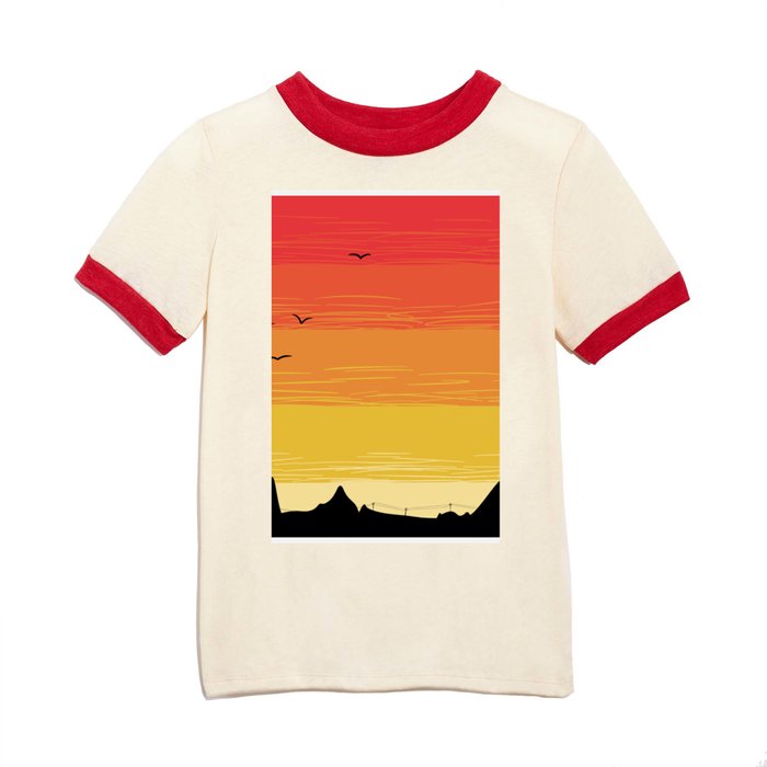 Sunset Kids T Shirt