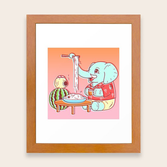 Poem About Summer Framed Art Print By Okimi Society6