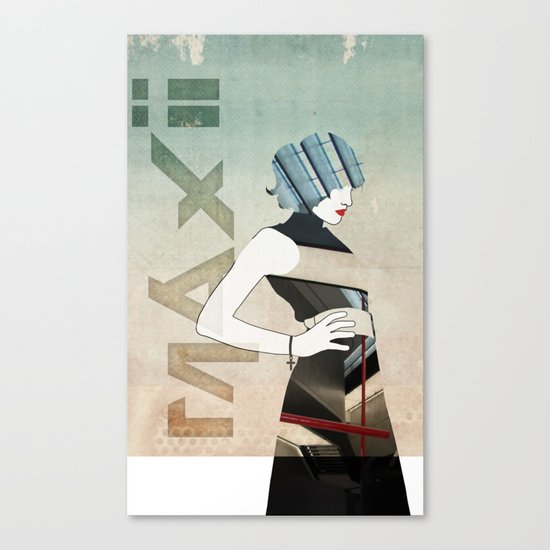 Maxii Girl Canvas Print