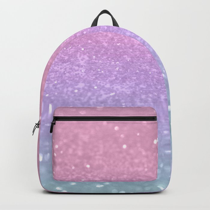 Unicorn Princess Glitter #1 (Faux Glitter) #pastel #decor #art #society6 Backpack
