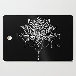 Lotus Love Cutting Board
