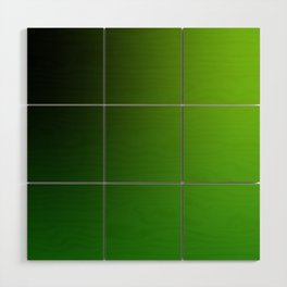 18 Green Gradient Background 220713 Valourine Digital Design Wood Wall Art