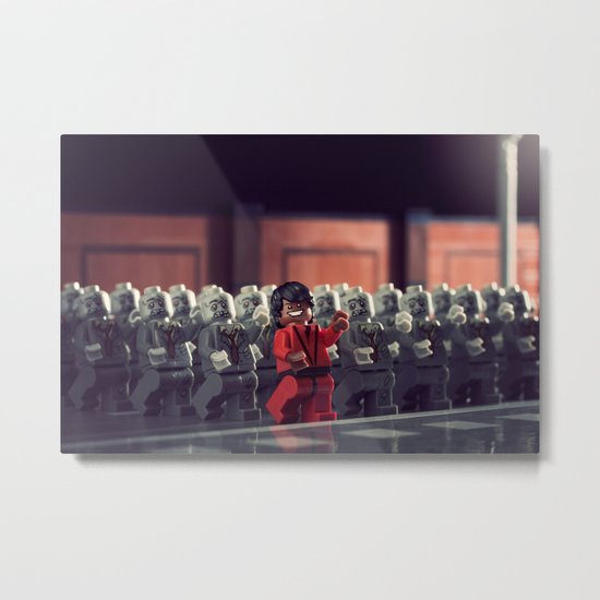 This is Thriller Metal Print