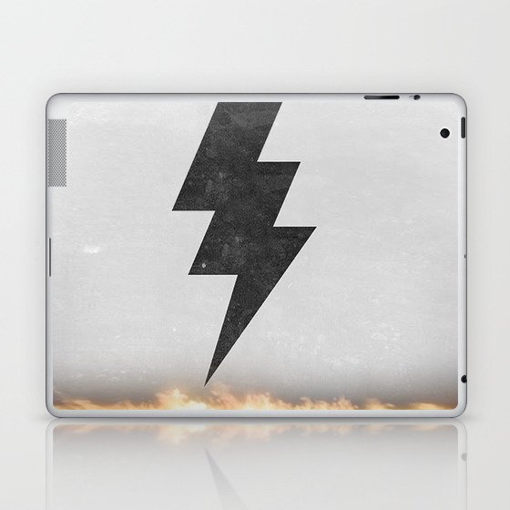 lightning strike Laptop & iPad Skin