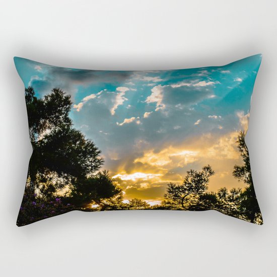 The glow Rectangular Pillow