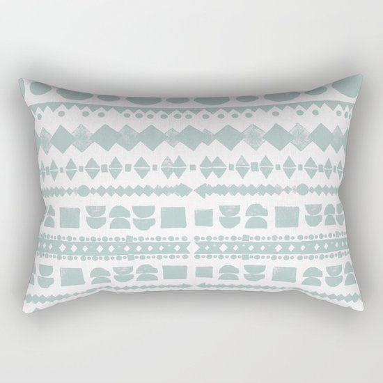 Geometry 6 X Rectangular Pillow