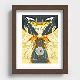 Star Butterfly Recessed Framed Print