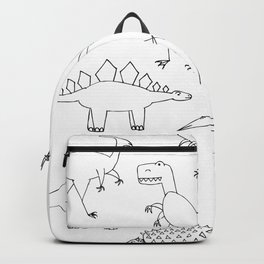 Funny dinosaurs Backpack