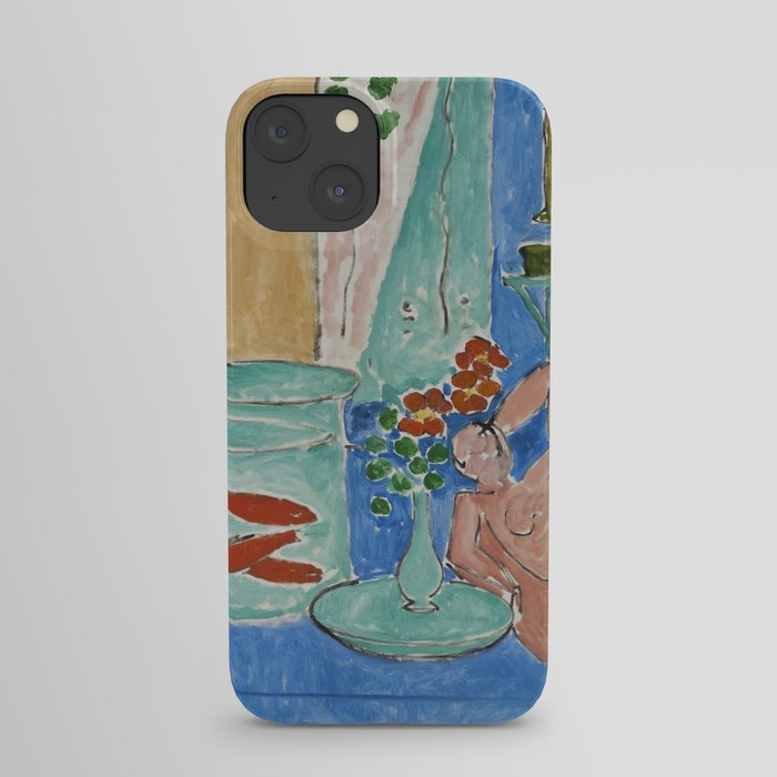 Goldfish and Sculpture by Henri Matisse iPhone Case