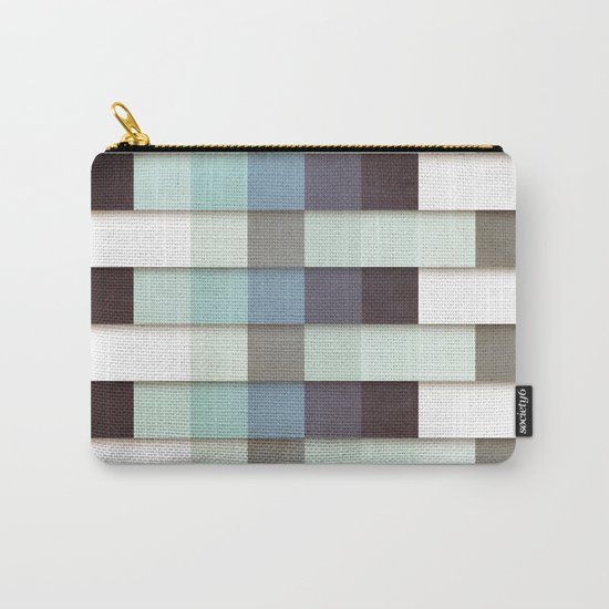 Geometric Grunge Graphic Carry-All Pouch