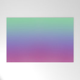 OMBRE MOODY RAINBOW COLORS  Welcome Mat