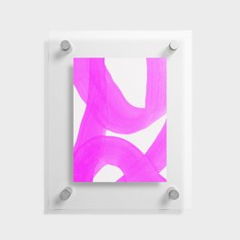 Close to Pink Floating Acrylic Print