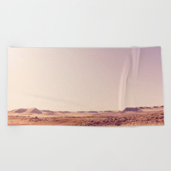 Desert Sand Dune Landscape Beach Towel