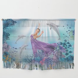 Dolphin Dance Wall Hanging