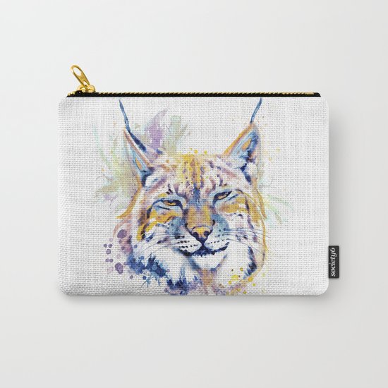 Bobcat Head Carry-All Pouch