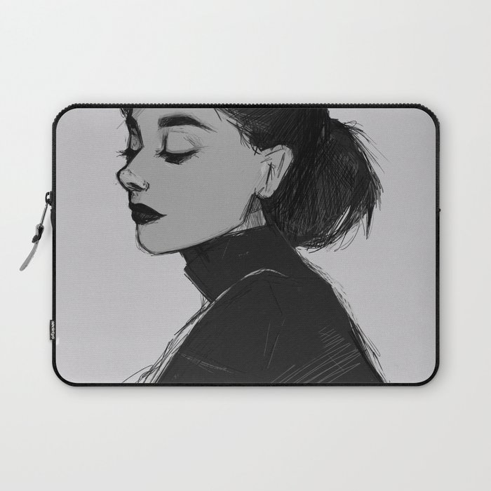 Audrey Hepburn - Portrait Laptop Sleeve