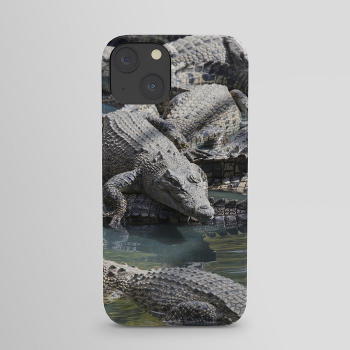 Crocodiles iPhone Case