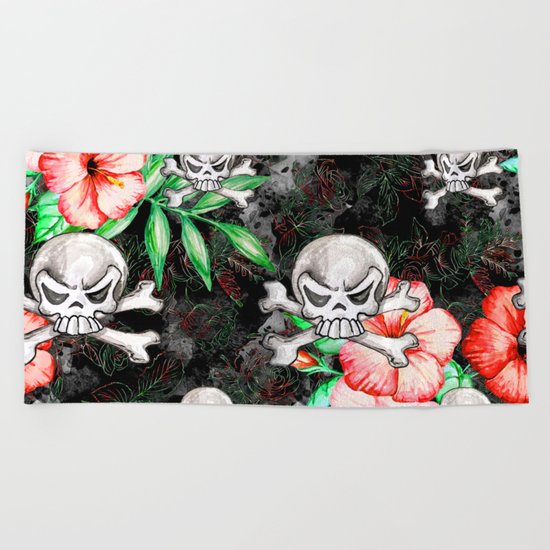 Pirate #4 Beach Towel
