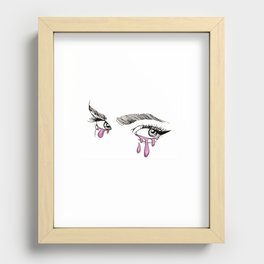 Candy Tears Recessed Framed Print