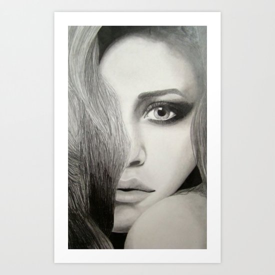 Mary-Kate Art Print