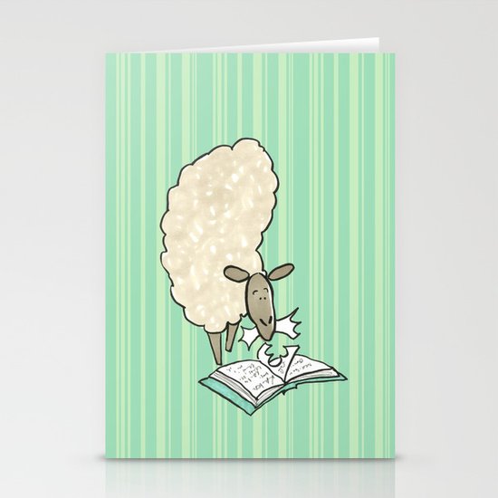 Hungry Sheep Stationery Cards