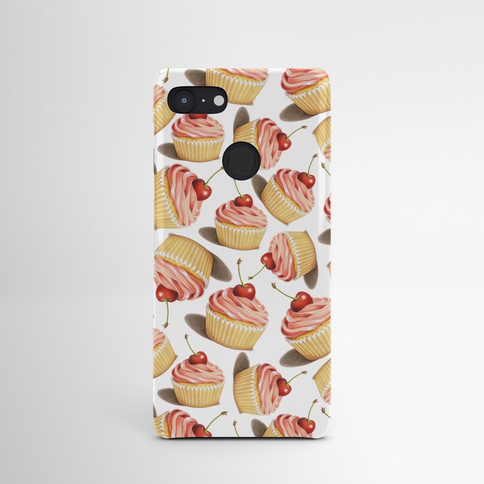 Pink Cupcakes Android Case