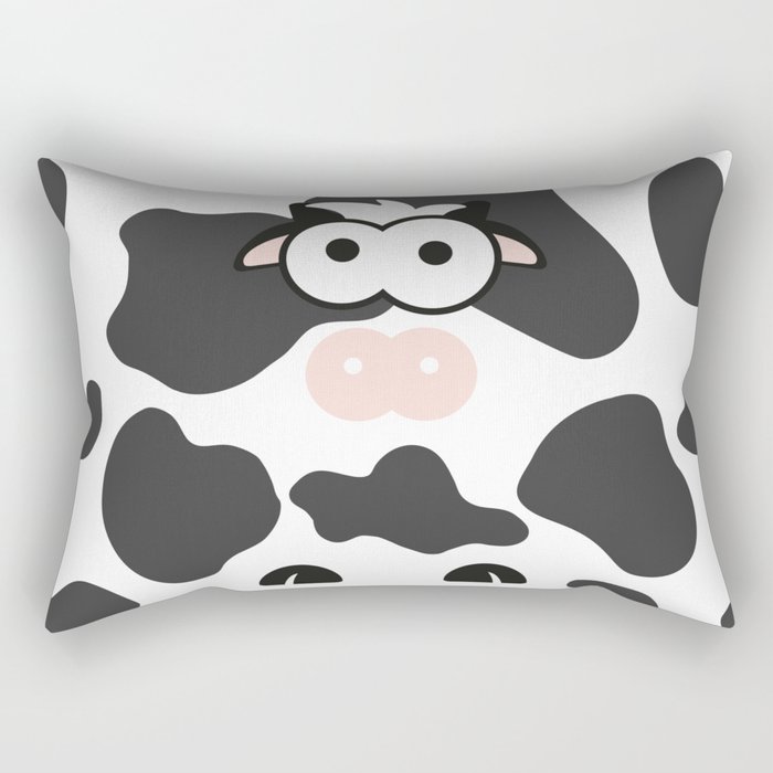 Minimal Cow Rectangular Pillow