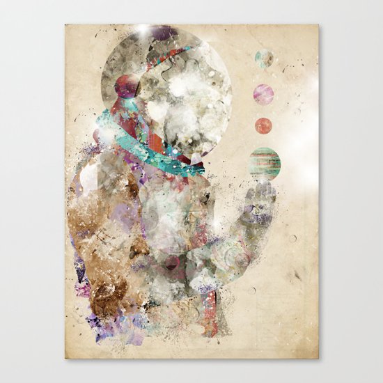 spaceman Canvas Print