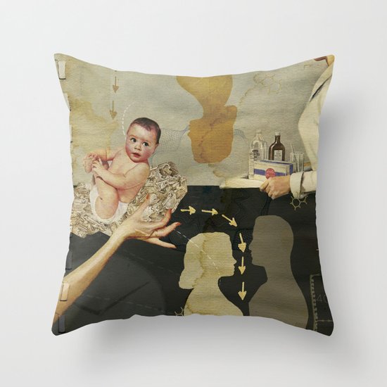Modern Day Practice Throw Pillow