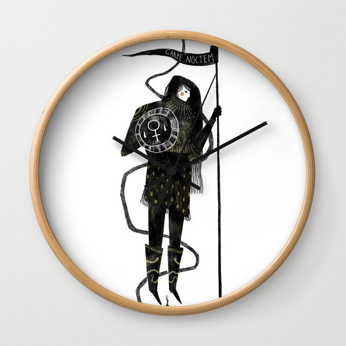 Warrior Princess Wall Clock