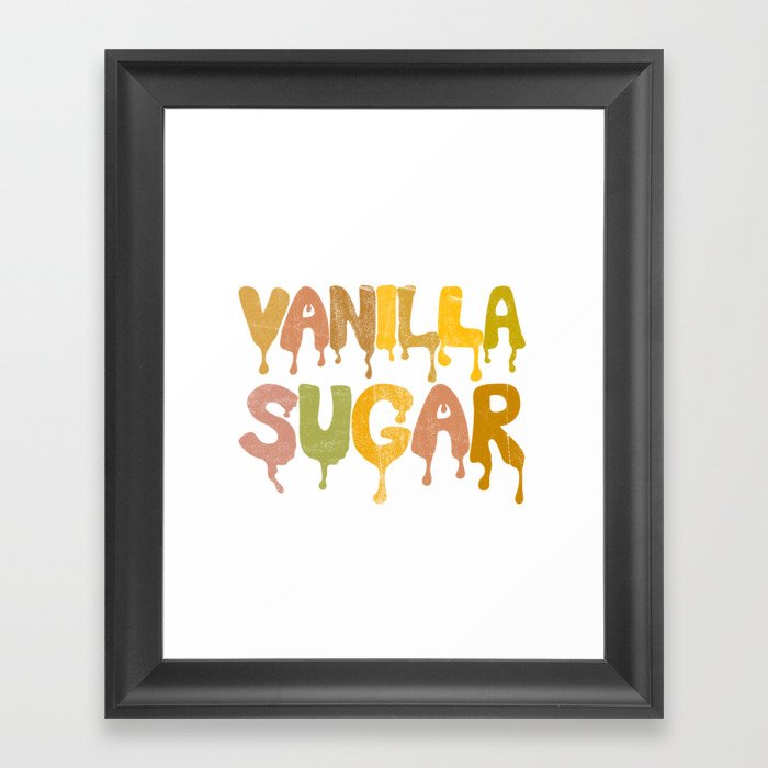 Vanilla Sugar Framed Art Print