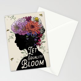 LET EQUALITY BLOOM Stationery Cards