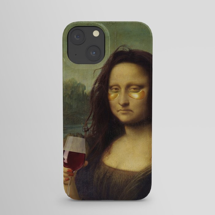 Drunk Lisa iPhone Case