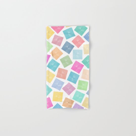 Colorful Geometric Patterns II Hand & Bath Towel