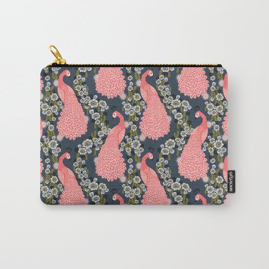 Peacock by Andrea Lauren Carry-All Pouch