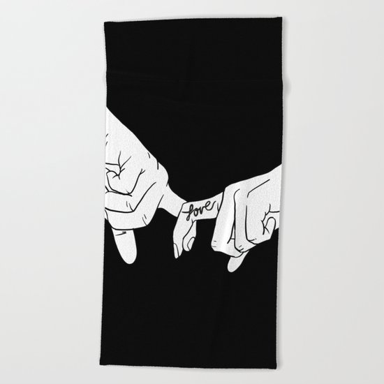 HANDS 2 Beach Towel
