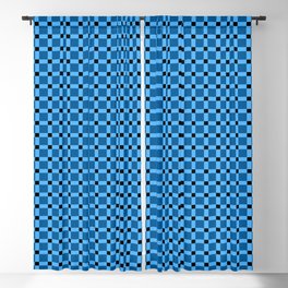 Blue Gingham - 03 Blackout Curtain