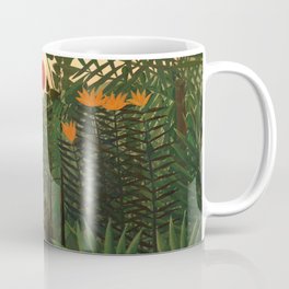 Henri Rousseau "Tropical Landscape - subtitled An American Indian Struggling with a Gorilla" Mug