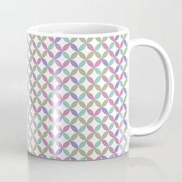 Multi-color circles, purple Mug