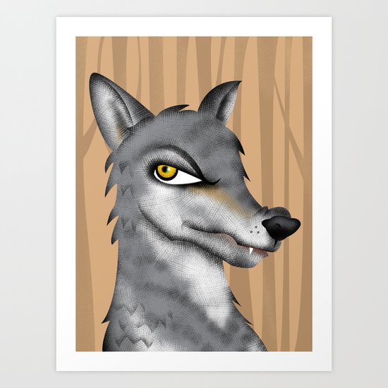 Wolf Art Print