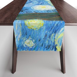 Vincent van Gogh Starry Night Table Runner