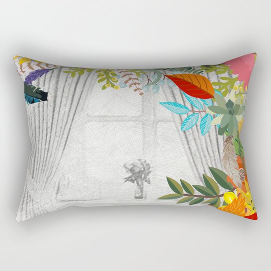 Flowers bouquet #14 Rectangular Pillow