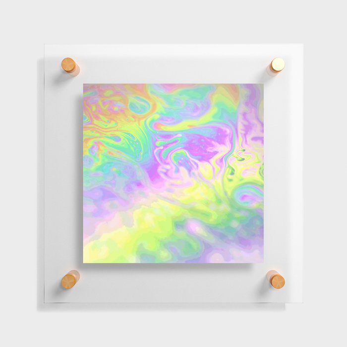 70s Vibes Floating Acrylic Print