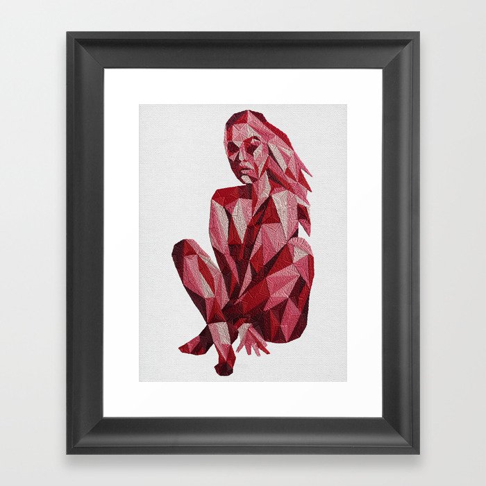 Femme 6 Framed Art Print