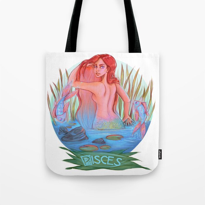 Starsigns:Pisces Tote Bag