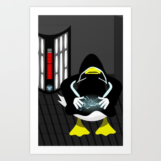 Darth Donald Art Print