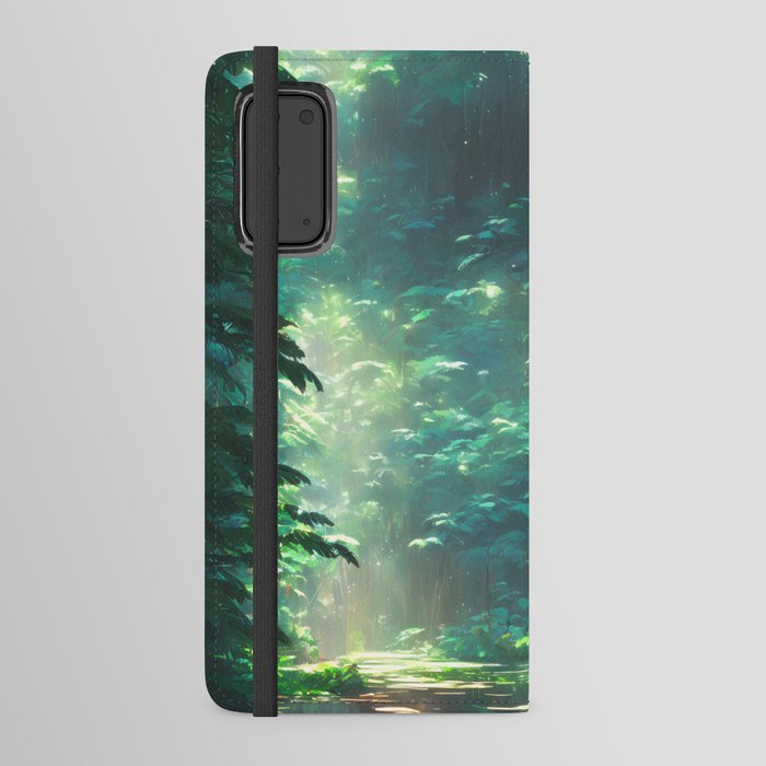 Walk in the Forest Android Wallet Case
