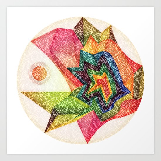 Use Your Colors Art Print