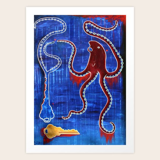 love story Art Print
