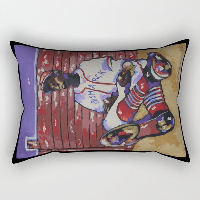 Satchel Paige Rectangular Pillow